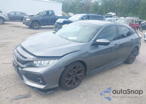 2019 Honda Civic Sport from USA, damaged, VIN SHHFK7H45KU421929